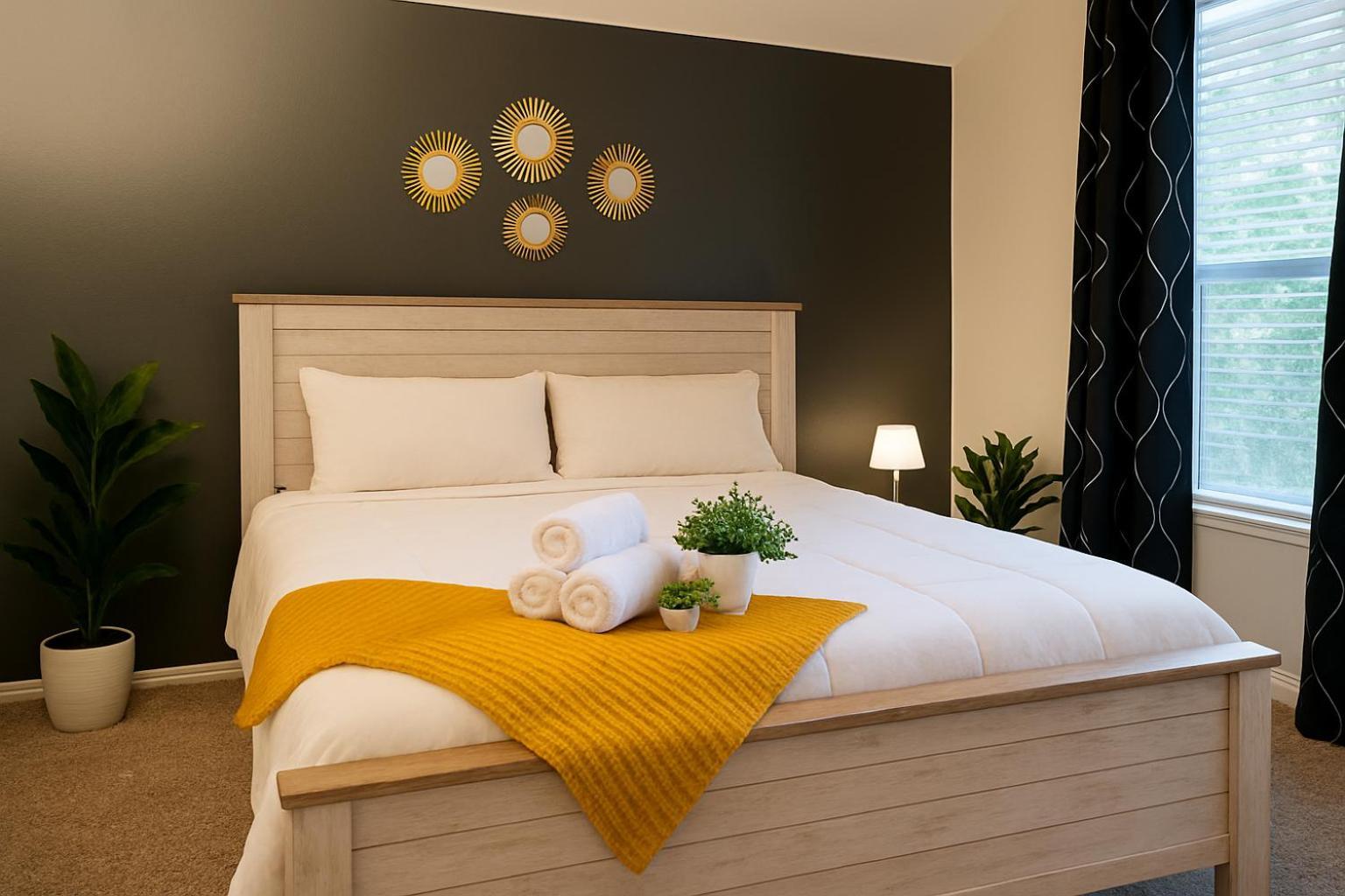 Work, Play & Stay King Bed With Foosball! Aubrey Exterior photo